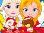 Play Free Anna And Elsa Babies Christmas Shopping