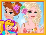 Play Free Anna And Elsa Tropical Vacation