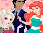 Play Free Ariel And Elsa Love Rivals