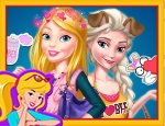 Play Free Barbie And Elsa OOTD