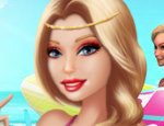 Play Free Barbie Beach Salon