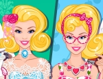 Play Free Barbie Vintage Vs Retro