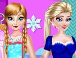 Play Free Elsa And Anna Fashion Rivals