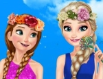 Play Free Elsa And Anna Spring Dress