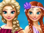 Play Free Elsa and Anna Summer Break