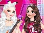 Play Free Elsa and Anna's Music Band