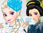 Play Free Elsa Around the World