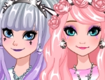 Play Free Frozen Sisters Go Pastel Goth