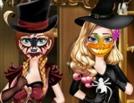 Play Free Frozen Sisters Halloween Preparations