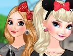 Play Free Frozen Sisters In Disneyland