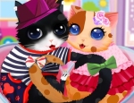 Play Free Heart Cats Dress Up