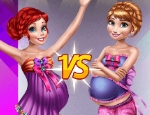 Play Free Pregnant Princesses Catwalk