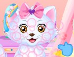 Play Free Princess Belle's Kitten Caring