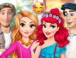 Play Free Rapunzel And Ariel Double Date