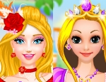 Play Free Rapunzel And Barbie Outfits