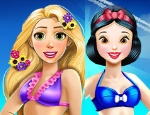 Play Free Rapunzel And Snow White Summer Break