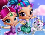 Play Free Shimmer And Shine Dress Up