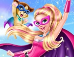 Play Free Super Barbie Saving City