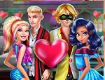 Play Free Super Couples Valentine Party