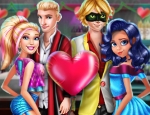 Play Free Superhero Couples Valentine Party