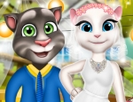 Play Free Tom And Angela Wedding Dressup